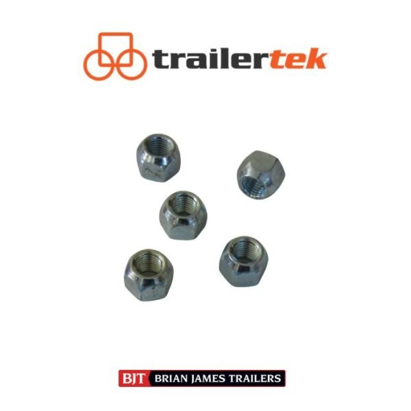 5 KNOTT AVONRIDE TRAILER WHEEL NUTS 3/8 UNF 574000 SB010
