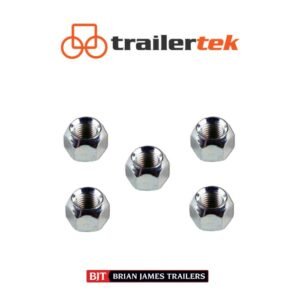 Knott Avonride 574004 M12 Conical Seat Trailer Wheel Nuts x 5