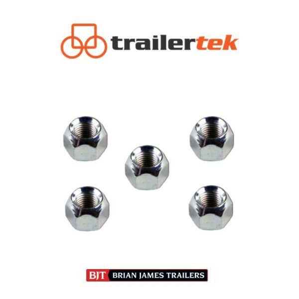 Knott Avonride 574004 M12 Conical Seat Trailer Wheel Nuts x 5