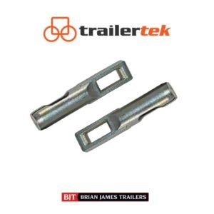 Copy of Trailertek (22) 2 x GENUINE KNOTT BRAKE CABLE EYELET CONNECTOR 160x35 203x40 200x50 250x40