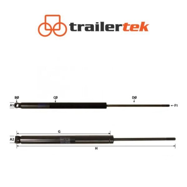 Knott KF35 Coupling Damper- 576003 Trailer Damper