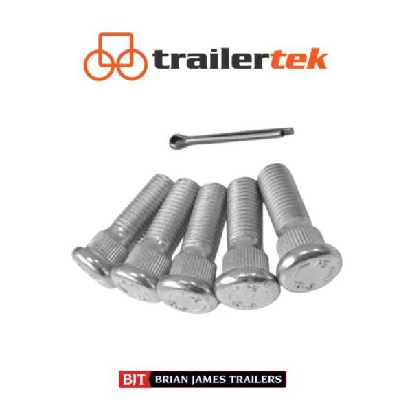 Copy of Trailertek (4) Knott Avonride 574003 12mm x 38mm Trailer Hub Wheel Studs x 5