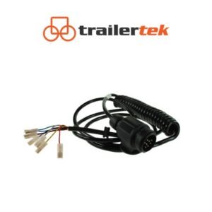 Curly 13 Pin Type Trailer Connecting Suzie Lead Spade Terminals