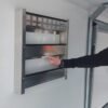 Aluminium Storage Shelf, Side Mounted for Enclosed Trailers