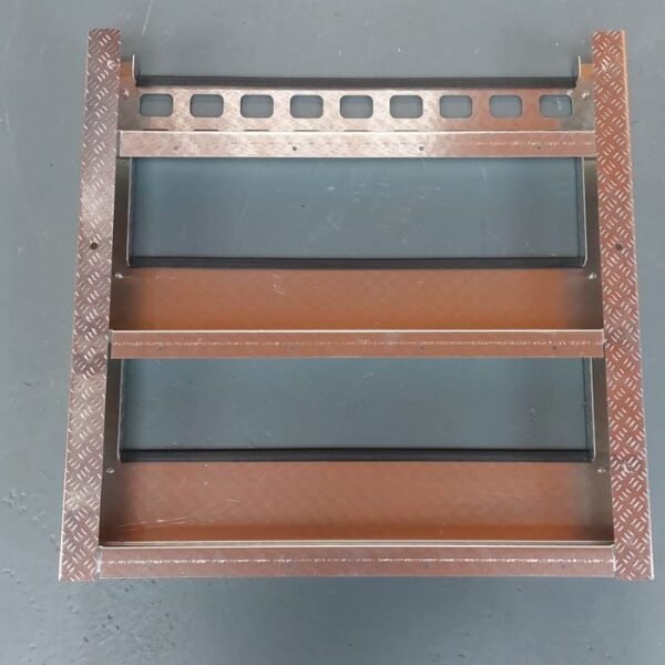 Aluminium Storage Shelf, Side Mounted for Enclosed Trailers