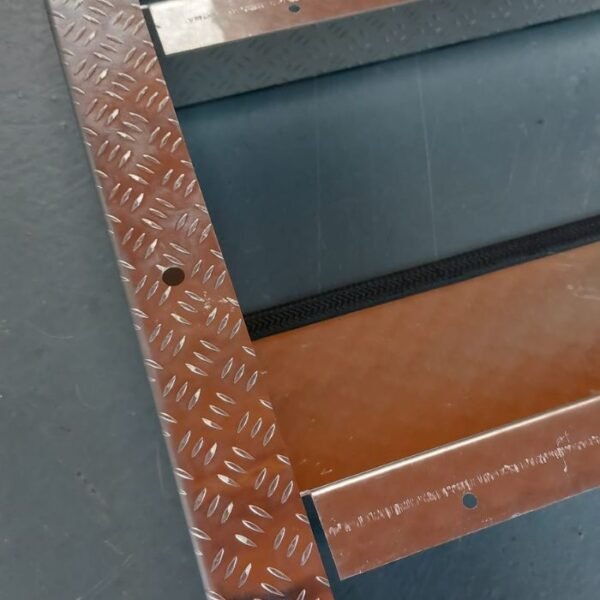 Aluminium Storage Shelf, Side Mounted for Enclosed Trailers